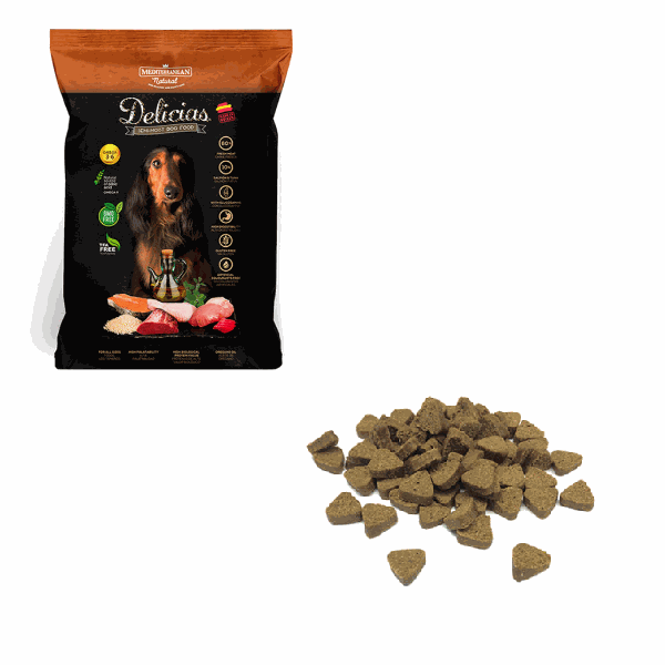 MEDITERRANEAN DELICIAS SEMIHU ADULTOS 1,5KG 6 UND