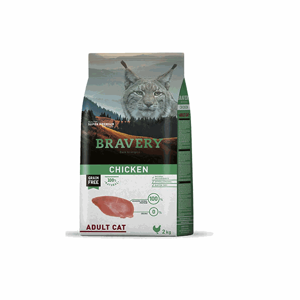 BRAVERY CAT ADULT POLLO 7KG