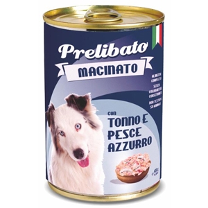 Q.PRELIBATO PERRO ATUN PESCADO AZUL 400 Gr.