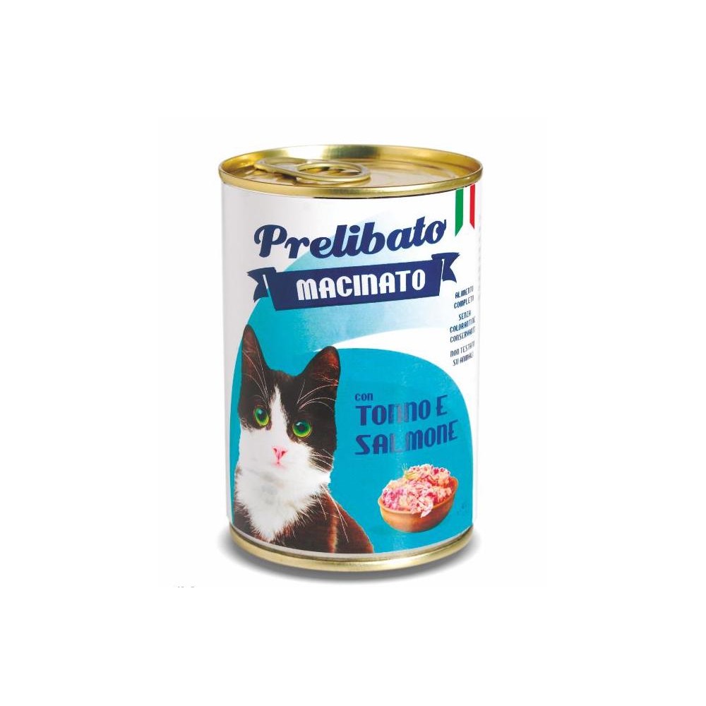 Q.PRELIBATO GATO ATUN SALMON 400 Gr.