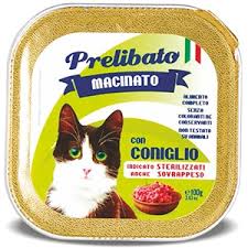 Q.PRELIBATO GATO TARRINA CONEJO ESTERILIZA 100 Gr.