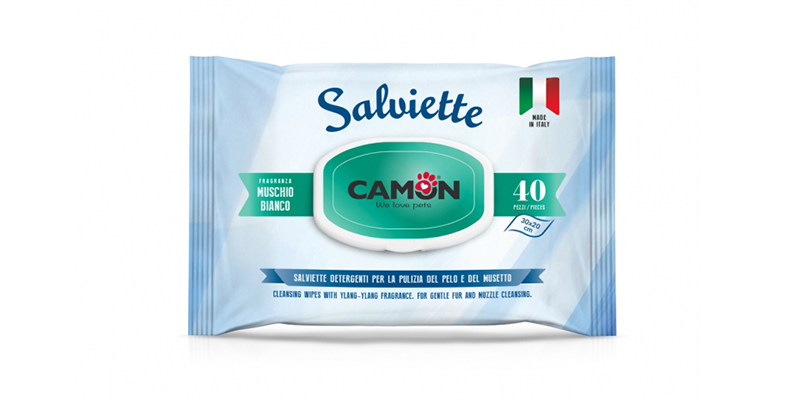 CAMON TOALLITAS SALVIETTE MUSCHIO BIANCO LA030