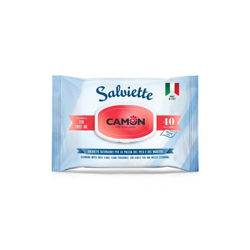 CAMON TOALLITAS SALVIETTE ACEITE ARBOL DE TE LA050