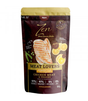 ZEN POUCHES MEAT LOVERS POLLO 100gr.