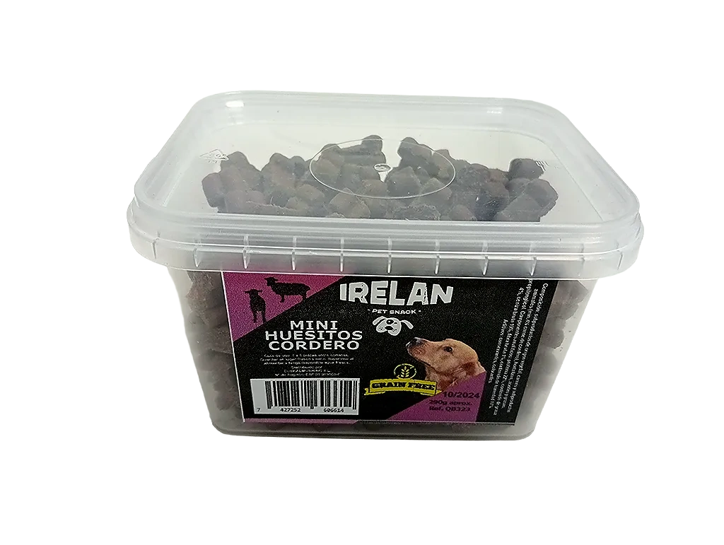 IRELAN MINI HUESITOS CORDERO GRAIN FREE 290gr QB323