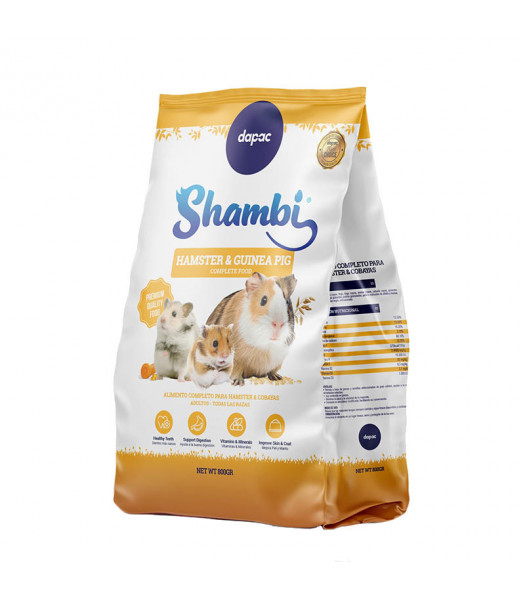 SHAMBI MENU EXTRA HAMSTER Y COBAYAS 800GR.NK08001