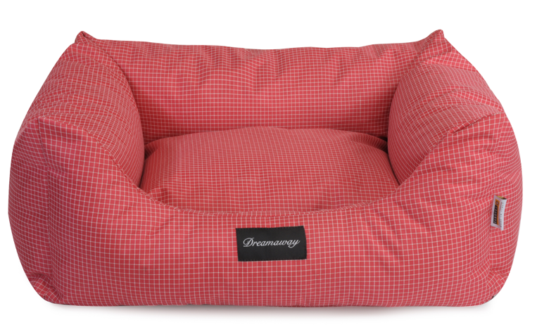 SOFA BOSTON DREAMAWAY CUADRO ROJO 100x80x25cm CP176/A.3