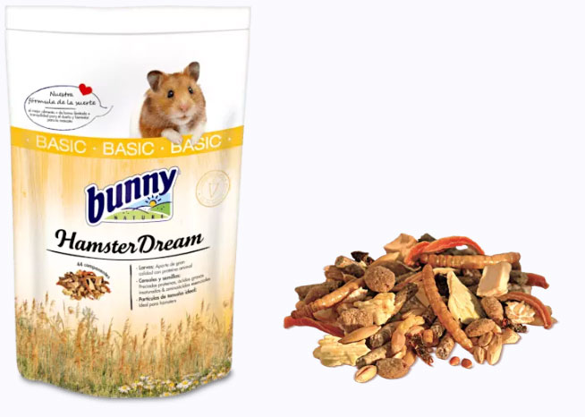 BUNNY HAMSTER SUEÑO BASICO 400GR