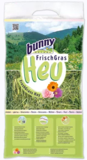 BUNNY HENO FRESCO FLORES 500GR