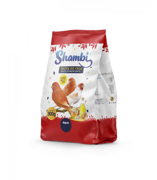 SHAMBI PASTA DE CRIA ROJA 300gr. 729193