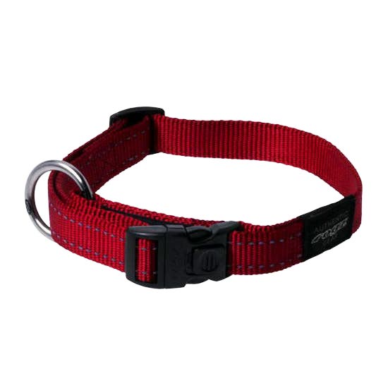 ROGZ COLLAR CLASSIC ROJO  S 20-31cm HB14-C