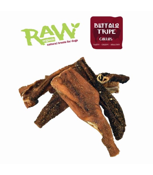 Fresh Raw Tripa de búfalo horneada, FR04 Bolsa 35ud.