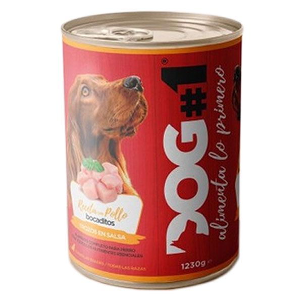 DAPAC DOG#1 ALIMENTO HUMEDO POLLO 1230gr.