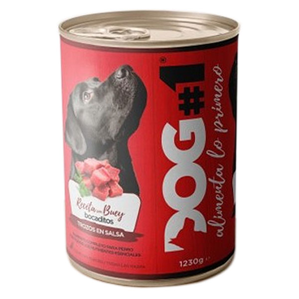 DAPAC DOG#1 ALIMENTO HUMEDO BUEY 1230gr.