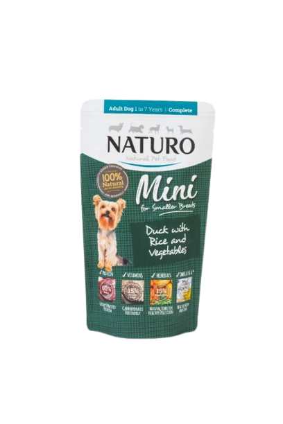 NATURO PERRO ADULT MINI PATO ARROZ 150 GR