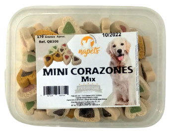 IRELAN MINI CORAZON MIX 170GR QB306