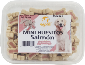 IRELAN MINI HUESITOS SALMON 170GR QB309