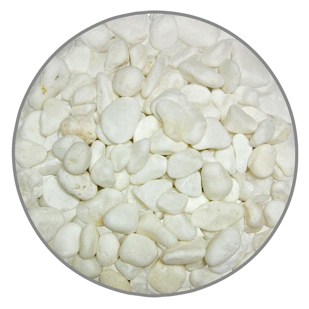 ICA GRAVA 6-8 MM BLANCO NATURAL 5 KG.