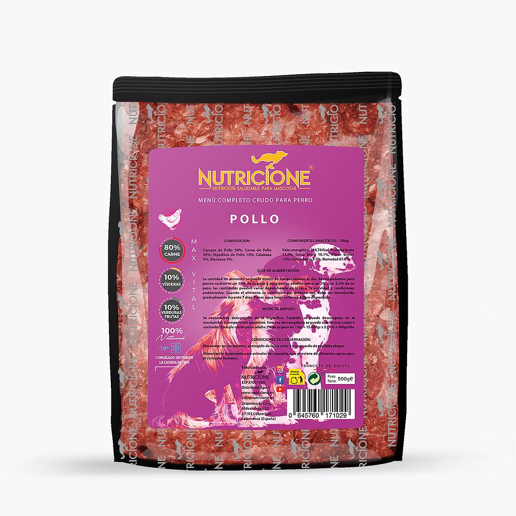 NUTRICIONE MENU POLLO 500gr.