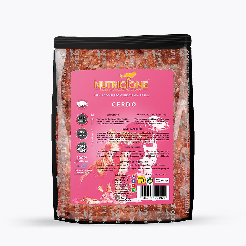 NUTRICIONE MENU CERDO 500gr.