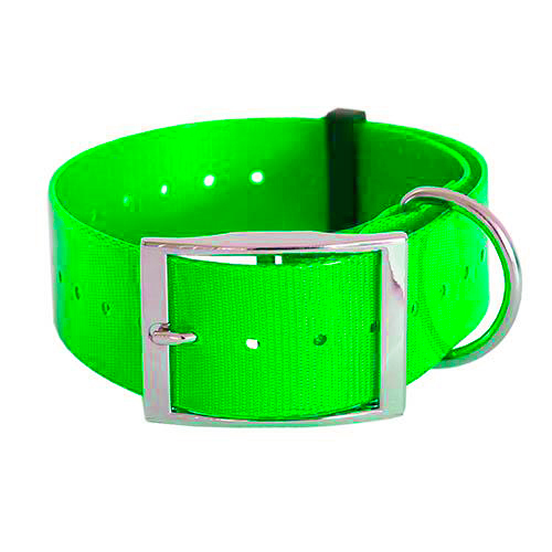 COLLAR POLIURETANO 2,5X70CM VERDE FOSFORITO