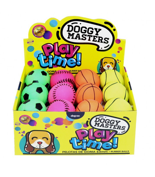 DOGGY MASTER PLAYTIME SPORT ACID BALL 63cm DMPEL24033