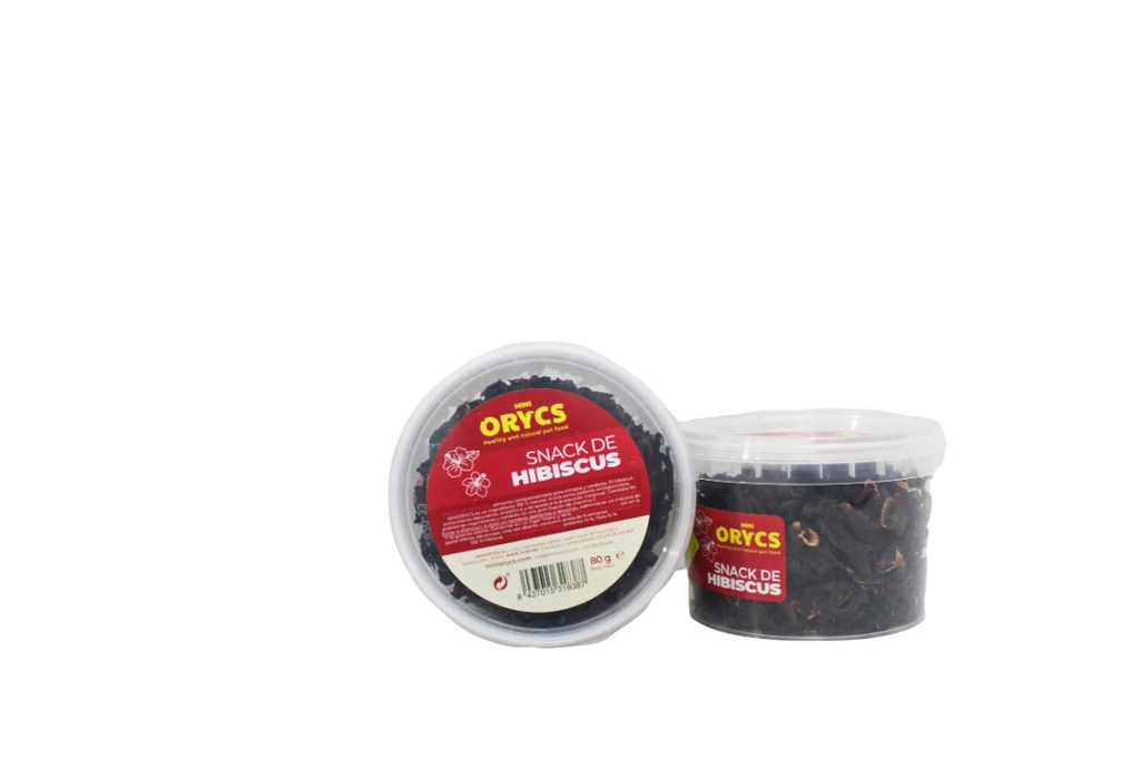 MINI ORYCS SNACK HIBISCUS 80gr.