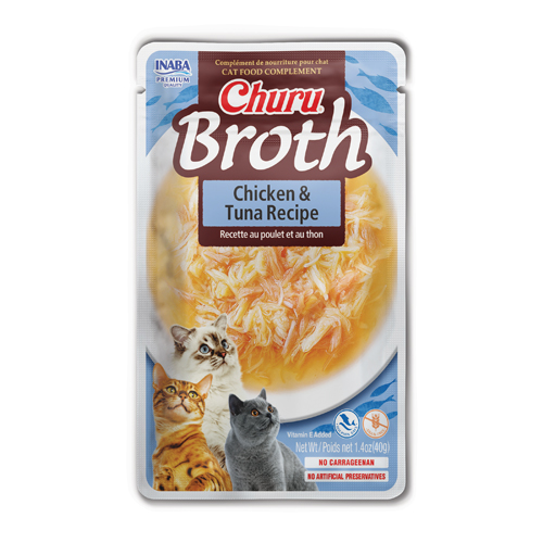 CHURU CAT CHICKEN BROTH ATUN CAJA 12und