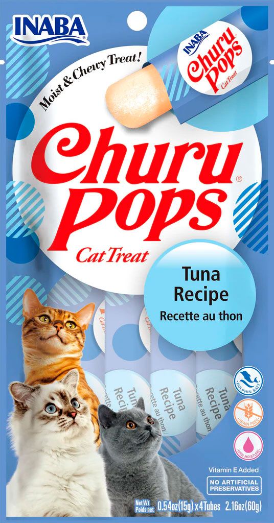 CHURU POPS RECETA ATUN CAJA 12und