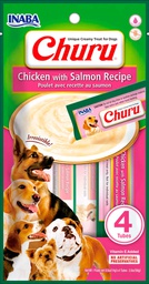 [8859387701084] CHURU DOG RECETA POLLO Y SALMON 4P  CAJA 12uds.