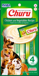 [8859387701107] CHURU DOG RECETA POLLO Y VEGETALES 4P  CAJA 12uds.