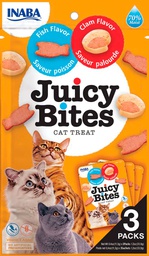 [8859387701695] CHURU JUICY BITES PESCADO Y ALMEJAS CAJA 6 uds.