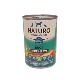 [5010708700428] Naturo Dog Lata Pato y Vegetales 390gr.