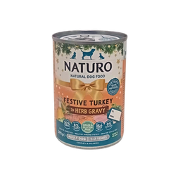 [5010708700435] Naturo Dog Lata Pavo y Vegetales 390gr.