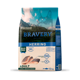 [8436538950609] BRAVERY ADULT MEDIUM-GRANDE ARENQUE 12KG